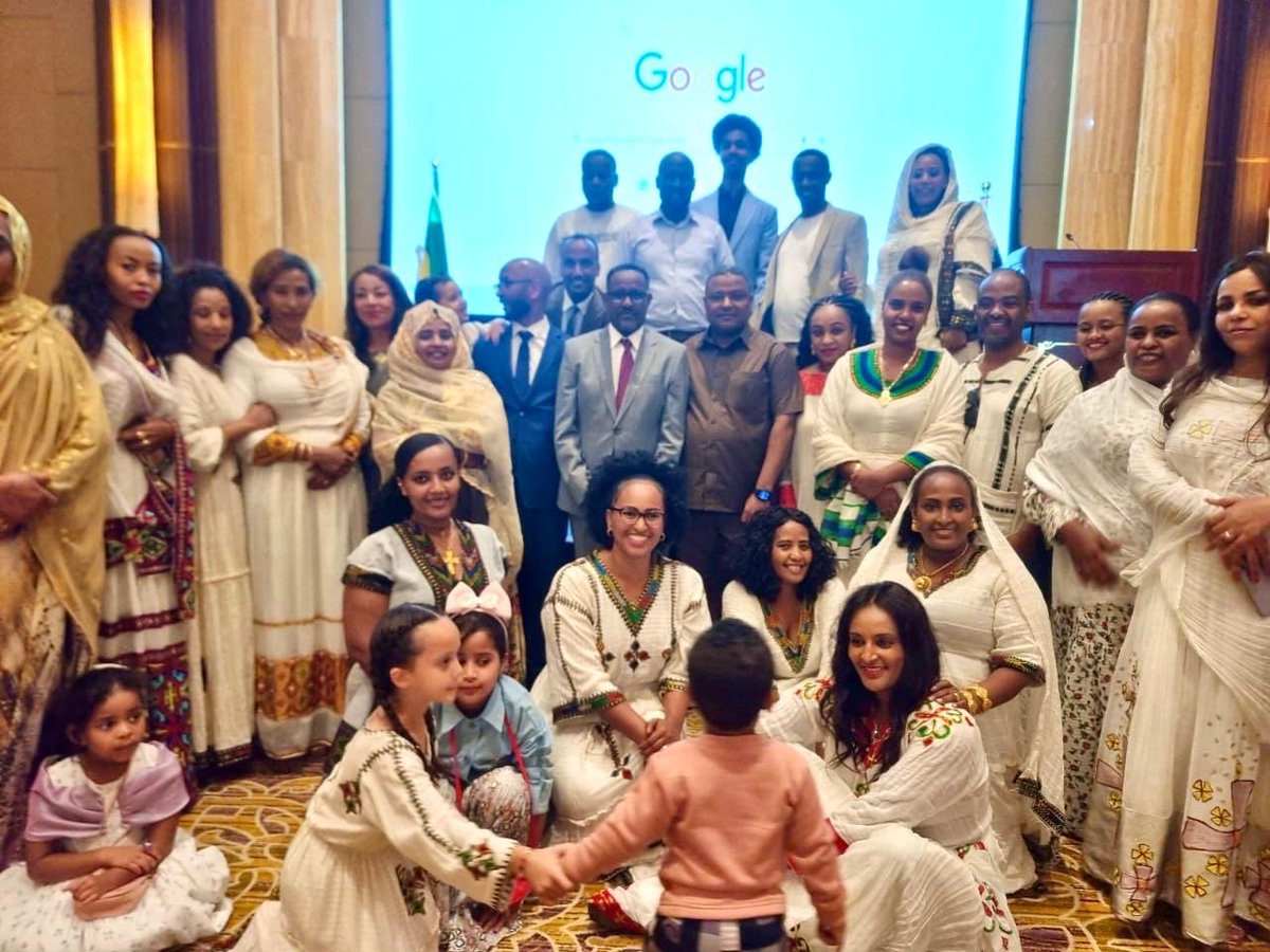 'Exciting celebrations in Abu Dhabi as Ethiopians come together to mark Easter and the 13th Anniversary of GERD DAM construction! 🎉 Their generosity shines through with a $17K donation to the Clean Ethiopia initiative. #CommunitySpirit #EthiopianPride'