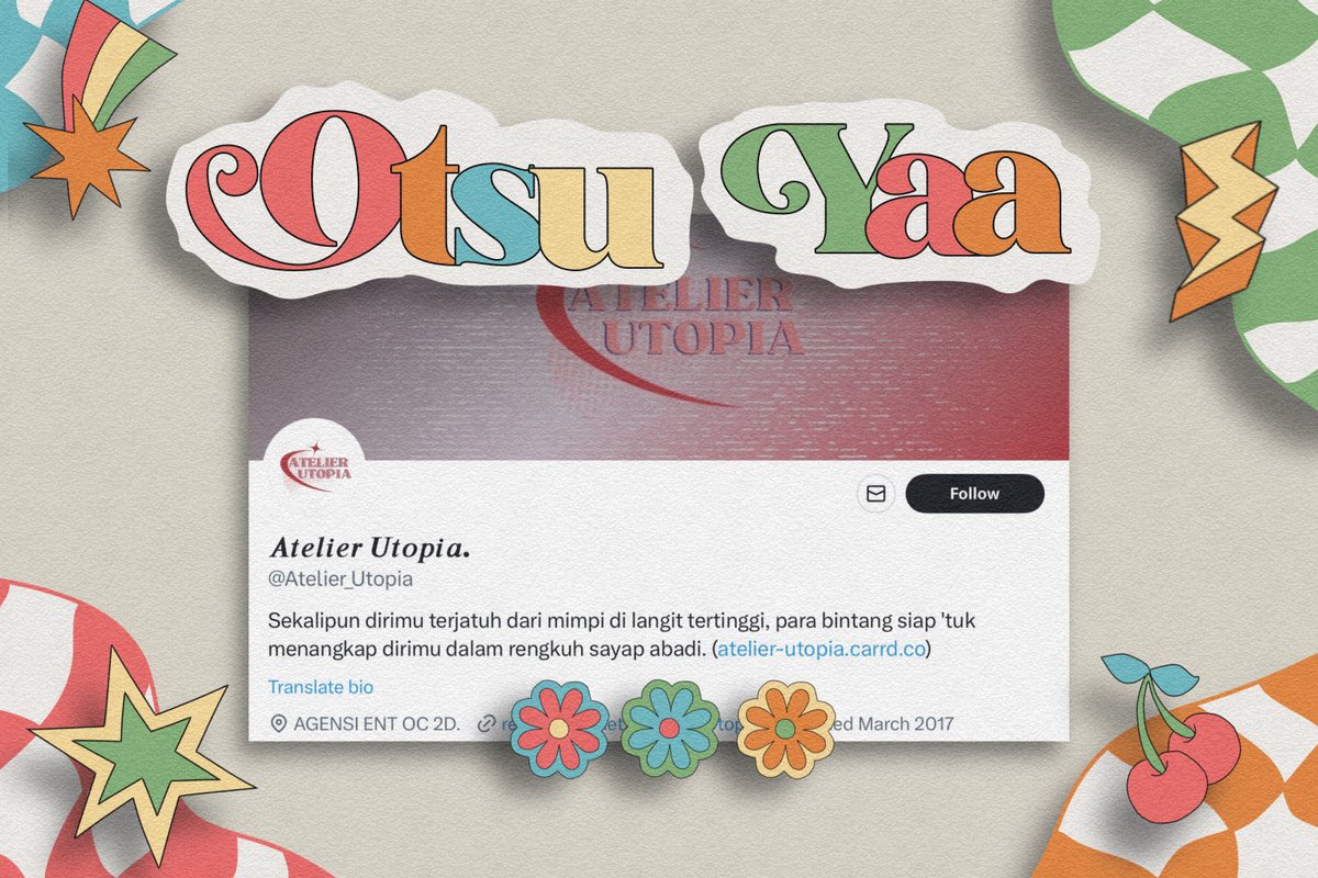 Met bubaran Yaa, otsu agensi influencer problematik. Ditunggu permintaan maafnya.
<a href="/Atelier_Utopia/">𝑨𝒕𝒆𝒍𝒊𝒆𝒓 𝑼𝒕𝒐𝒑𝒊𝒂.</a> 060524 - 120524