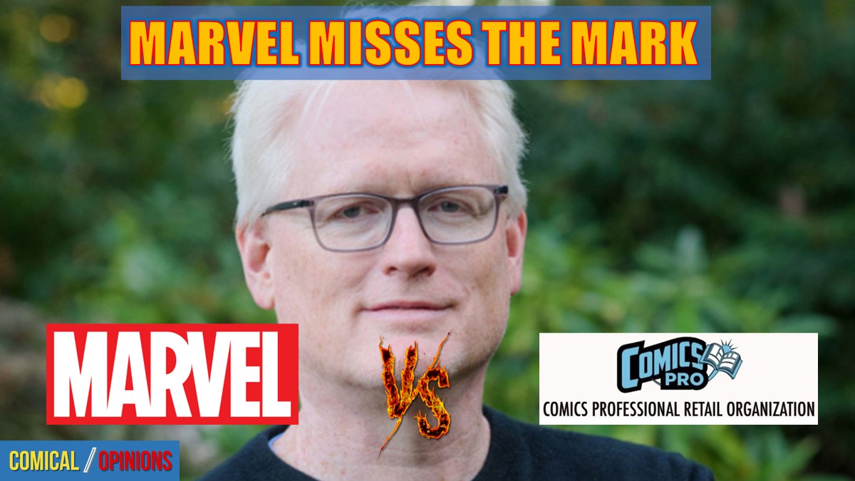 ICYMI: Dan Buckley gave an optimistic speech to the ComicsPRO conference, but he missed the mark on 6 critical points.

Check it out: youtu.be/Mz85NgSmEys
#comics #marvel