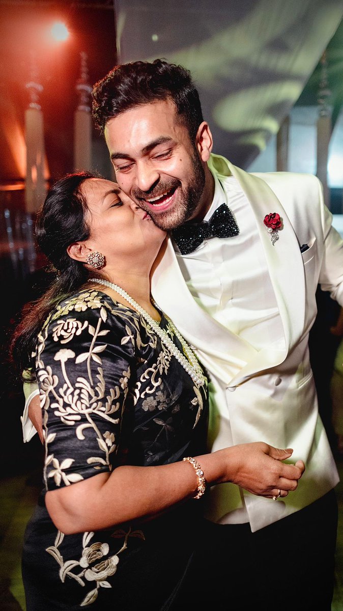 A picture-perfect moment! ❤️ 

On this special occasion of #MothersDay ❤️‍🔥, Mega Prince @IamVarunTej melts hearts with a sweet snap alongside his mom.

#VarunTej #VTK