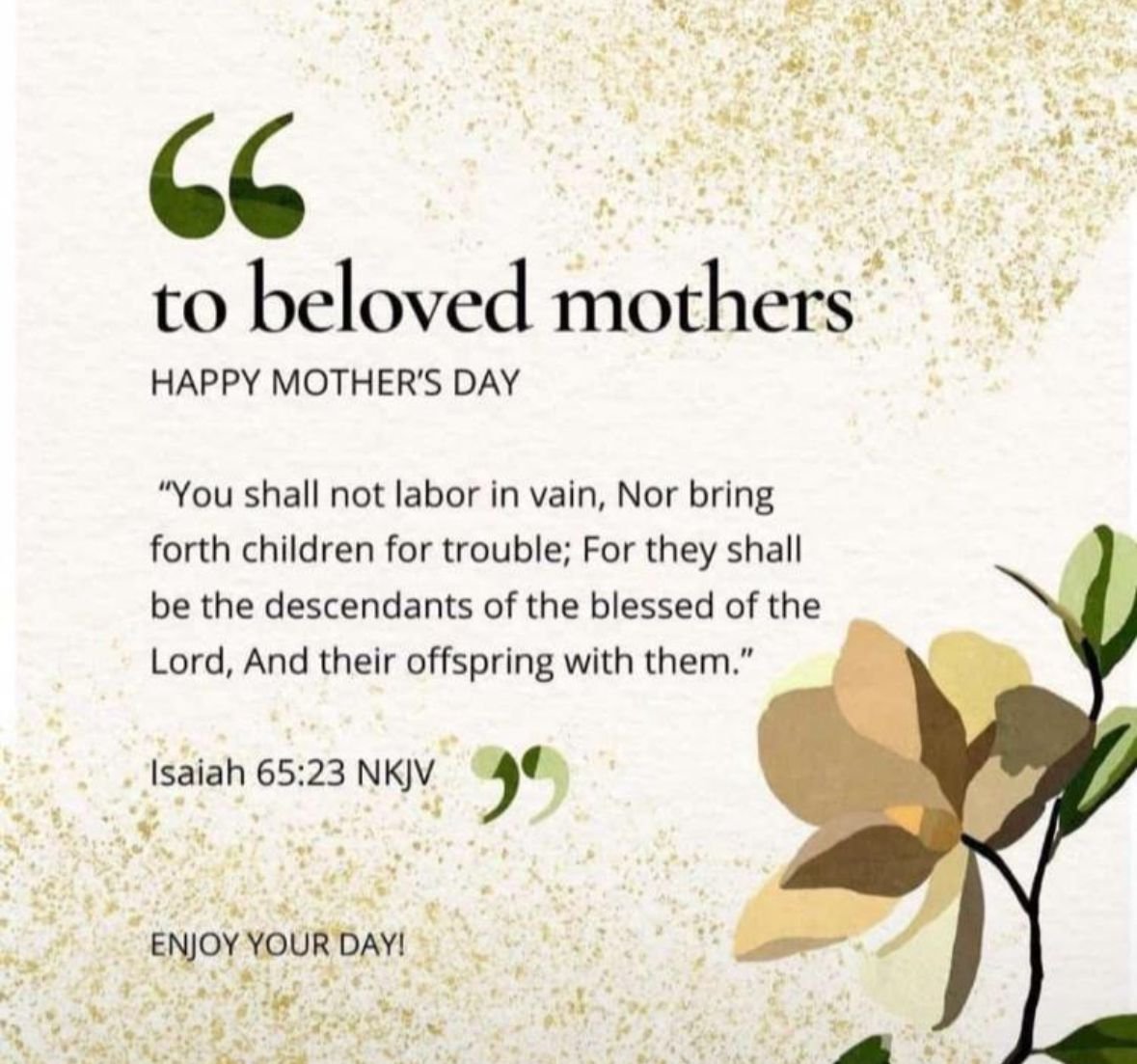 Happy Mother’s Day to all the incredible mothers out there! Your strength, love, and wisdom shape our homes, communities, and nations. Today, we celebrate you and the profound impact you have every day. Evermore thanks.