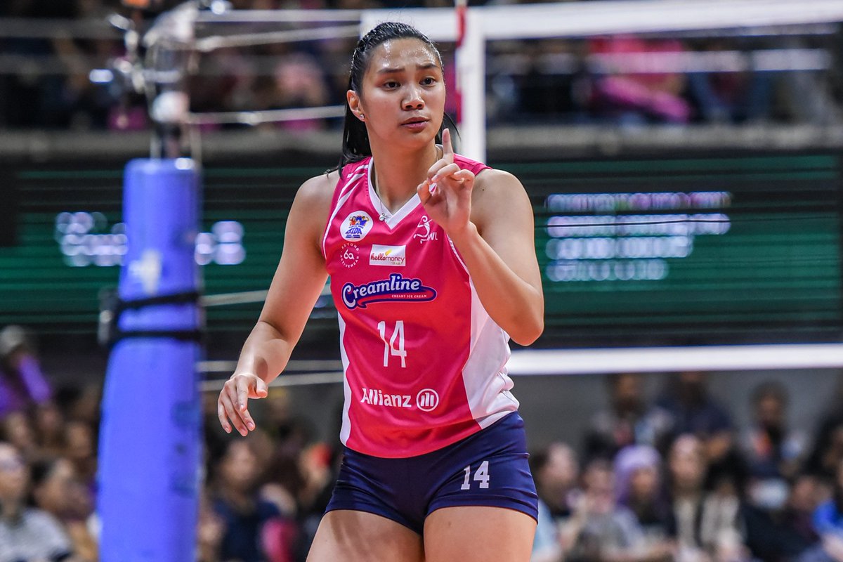 It does not get as poetic as the former Choco Mucho team captain securing the championship point for Creamline, by the now-cool smasher, Bea de Leon.

Game-changer in Game 1. BEAst in Game 2. 

First gold in the bag for @_beadel. Long-time coming #PVL2024 🩷