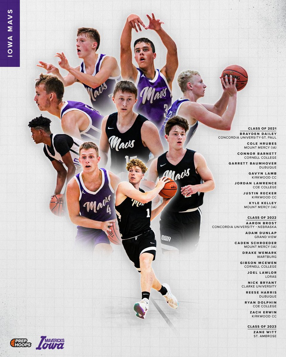 Prep Hoops Circuit Alumni! 

Just a few past prospects from Iowa Mavericks to make it to the next level. 

Who’s up next?

More Alumni: prephoops.com/circuit/alumni