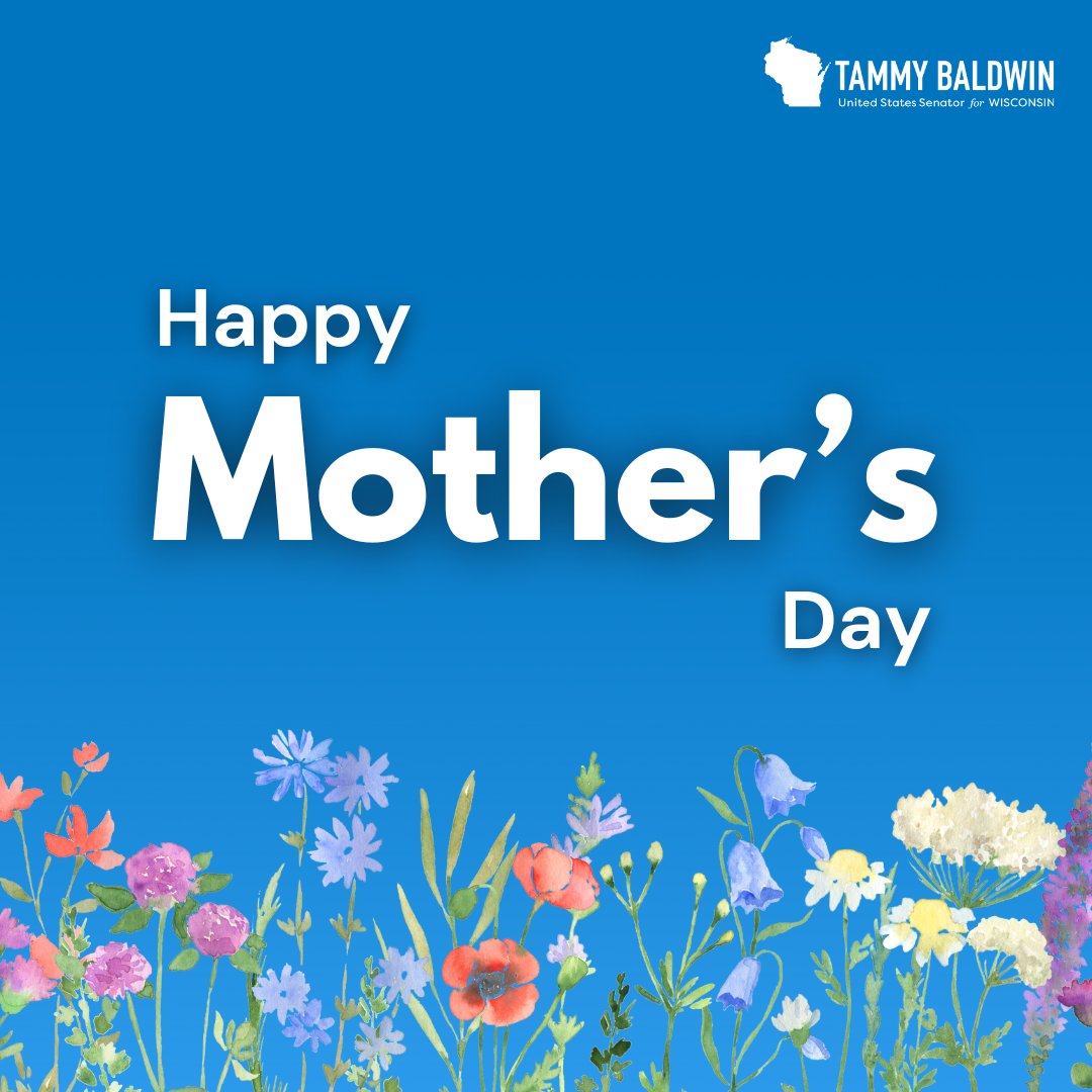 Happy Mother’s Day, Wisconsin! I hope all the moms out there have a very safe and joyful day with loved ones.