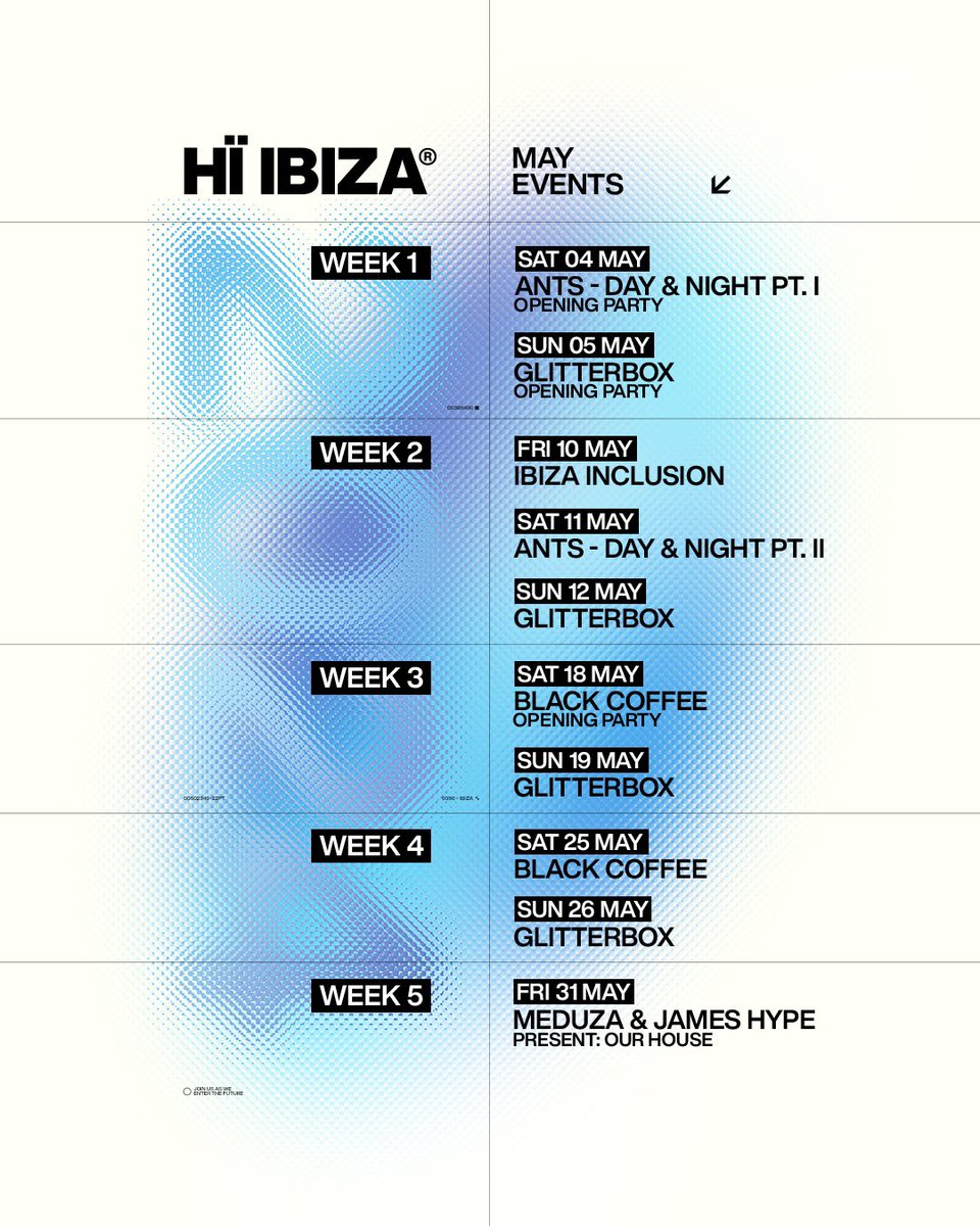 May is looking 🔥 Save it and send it to the group chat. #HiIbiza #Ibiza #Summer2024