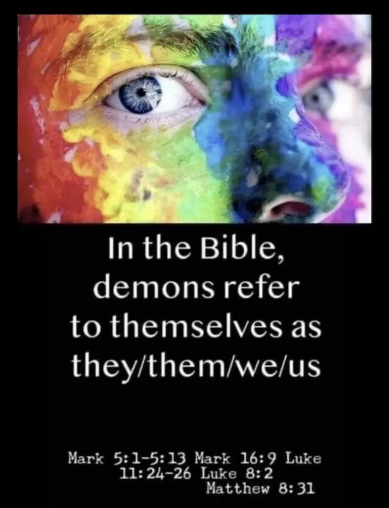 WE ARE RULED BY DEMONS! 👉RETWEET THIS tweet and trains Follow everyone ADD YOUR MEME & username @Just_Carly_ @Rammie24 @chad_marciano @jmass0427 @thandar324 @RedRidingHoodKS @PSwal807 @dangerbird999 @3030bubba @ToddHoward11 @NobodymrRobert @th1_thr1 @ElRod_65 @MAGA_JCP…