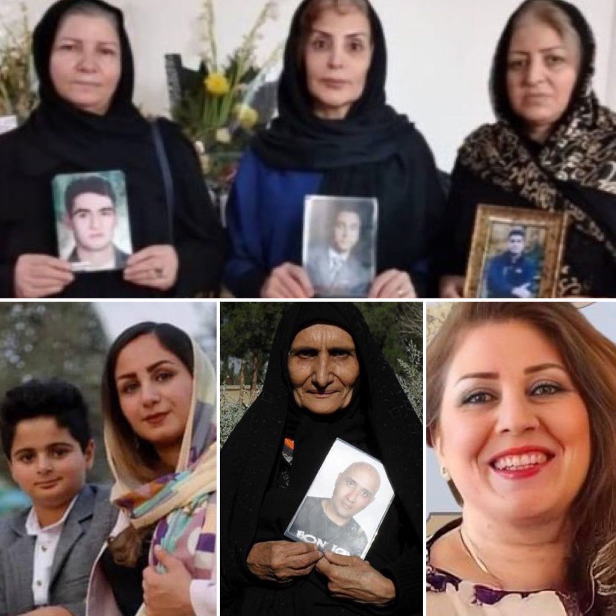 This #MothersDay I’m thinking of all the mothers in the world who have lost their children, or have been separated from their children due to injustice, conflict  and repression. Particlarly the mothers and children who have lost their lives on the path to freedom in Iran.