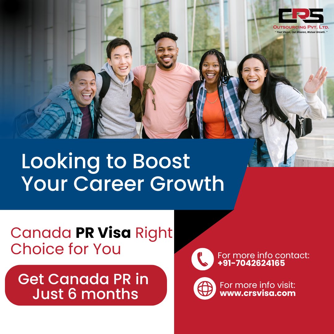 Unlock your pathway to Canadian Permanent Residency in just 6 months! Discover efficient strategies, expert guidance, and streamlined processes to swiftly navigate the PR application journey. 

Fill the form: rb.gy/u2kwfo

#canadapr #canadaprvisa #canadaimmigration