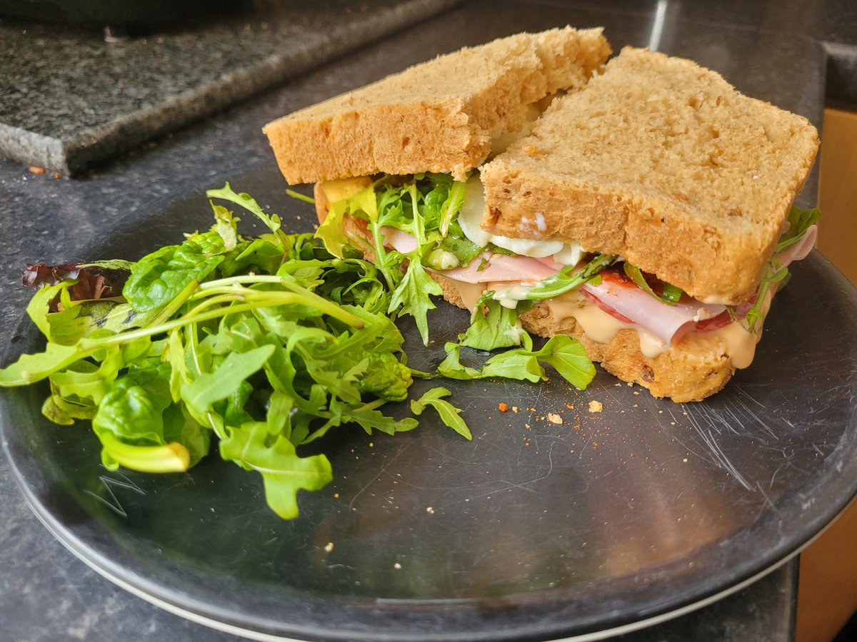 I didn't see the aurora borealis, have a sandwich