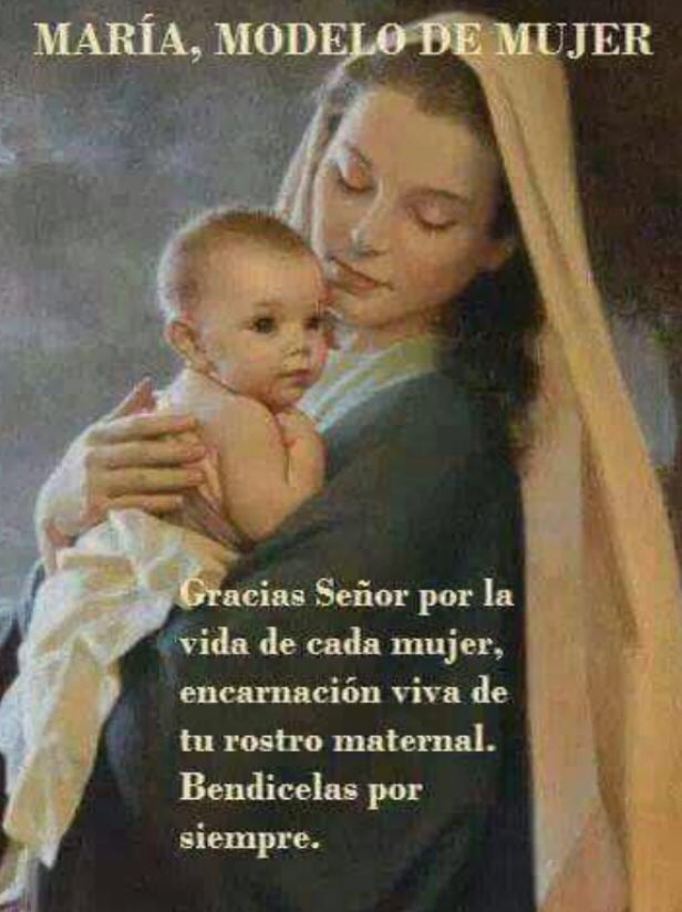 #FelizDíaDeLasMadrs especialmente a ti Mamita María, gracias por ser nuestro mejor ejemplo de mujer y madre. Te Amamos Mamita María. Dios Bendiga a todas la mamitas del mundo entero 🙏🏻🌹🙏🏻