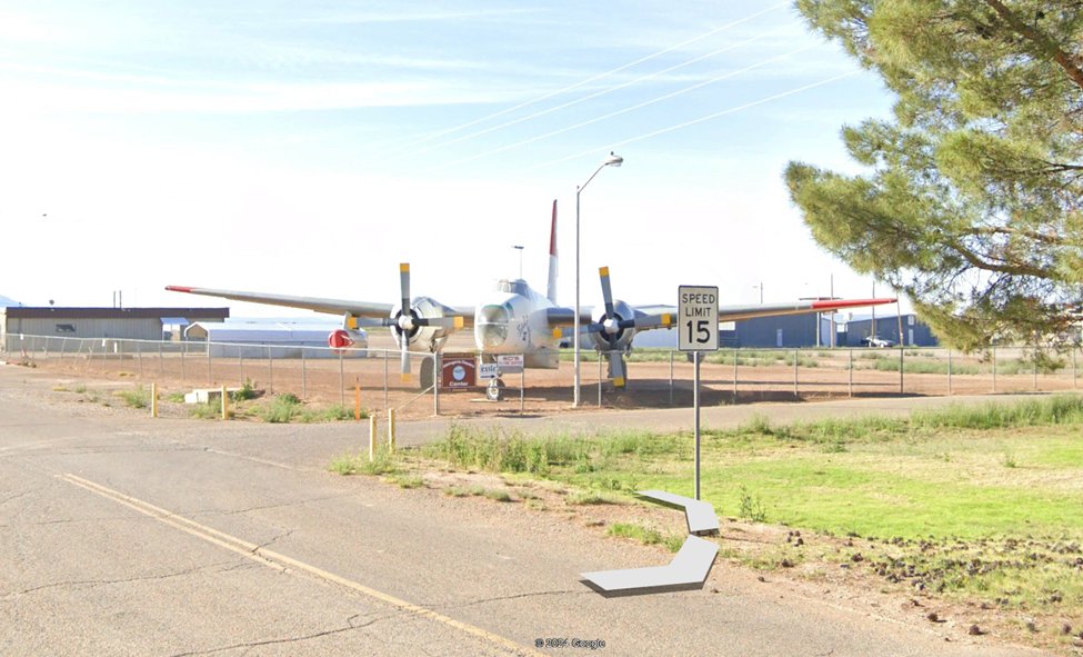 A single SP-2E Neptune on display is all that's left of a large fleet of firebombers that flew from Alamogordo-White Sands Regional Airport, New Mexico. One of them was involved in a mysterious crash. 1/8 #planespotting #avgeek #aviationdaily #aviationlovers #aviation #milair