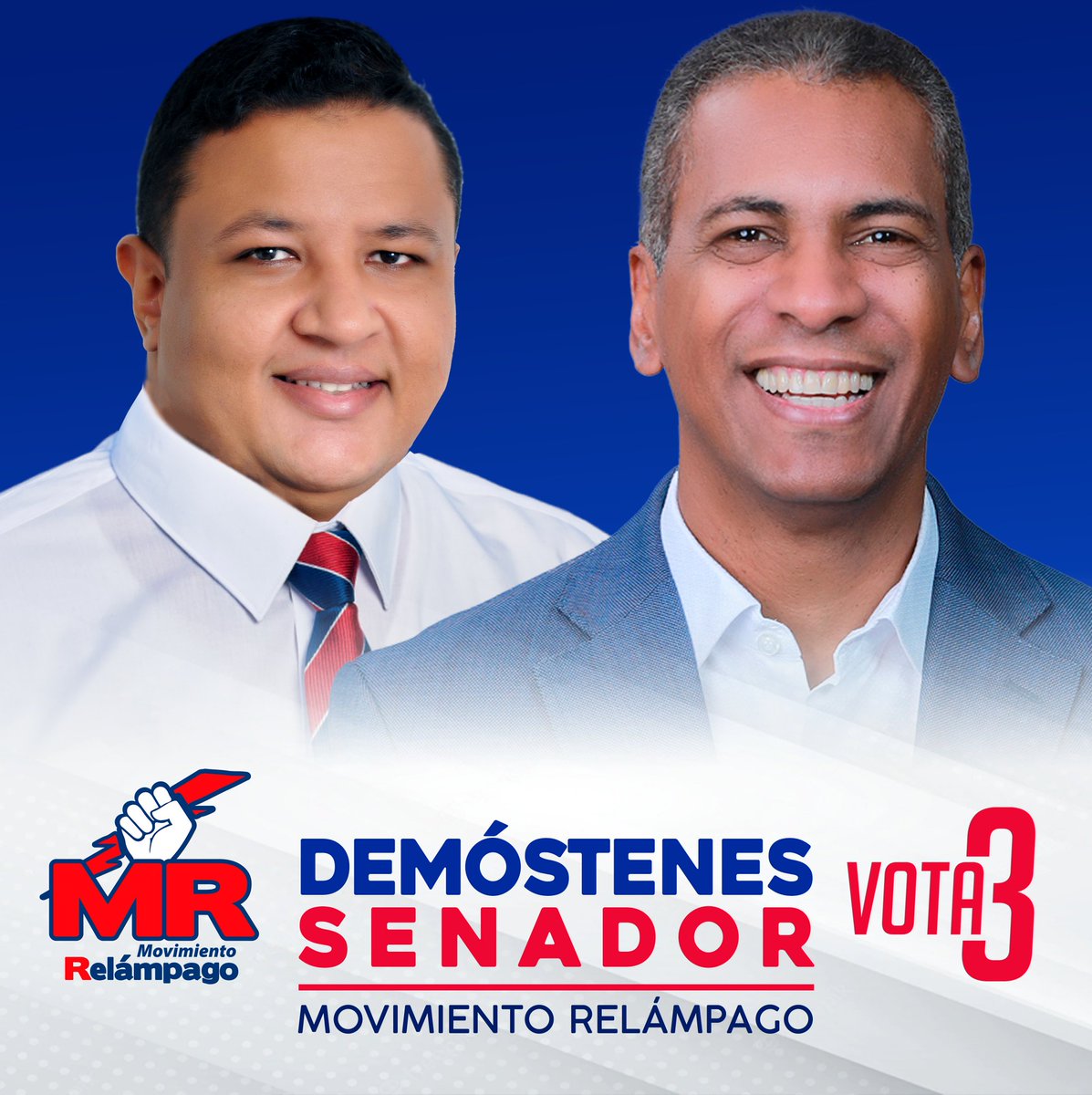 Movimiento Relámpago apoyando a el Próximo Senador de Santiago <a href="/demostenesm/">Demóstenes Martínez</a>  <a href="/hamletotanez/">Hamlet Otáñez</a> #MovimientoRelampago #Santiago #RepublicaDominicana