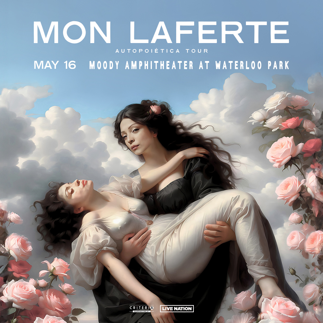 THIS THURSDAY 5/16: Mon Laferte brings the Autopoiética Tour to Moody Amphitheater at Waterloo Park with special guest Ximena Sariñana! 🌹 🎟️ Great seats still available at Ticketmaster.com!