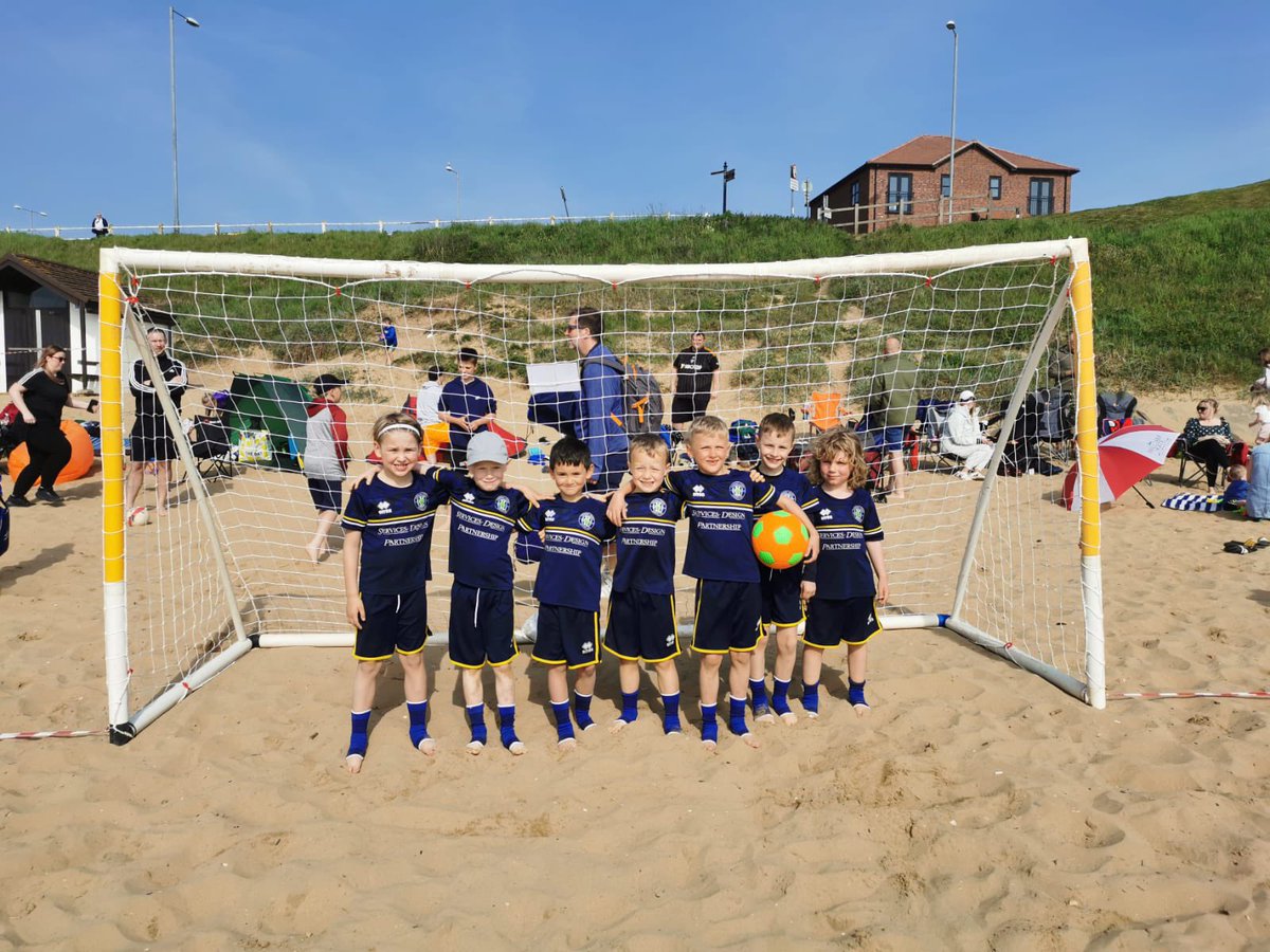 Here comes the summer - congratulations to our Under 7’s Reds who had a fantastic time at the East Coast Beach Soccer Tournament at Bridlington. A brilliant experience for all the players, everyone at the club is proud of your efforts.