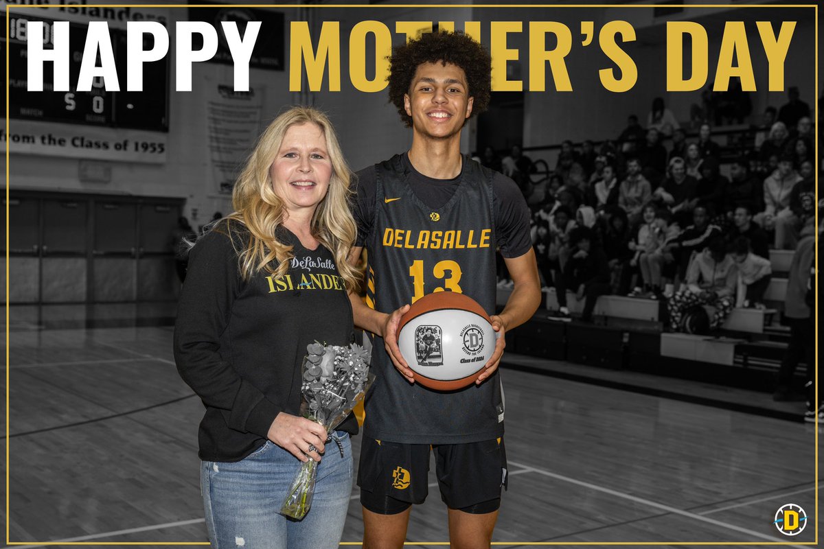 Wishing moms everywhere a very Happy Mother’s Day! 🖤💛🏀 #Together