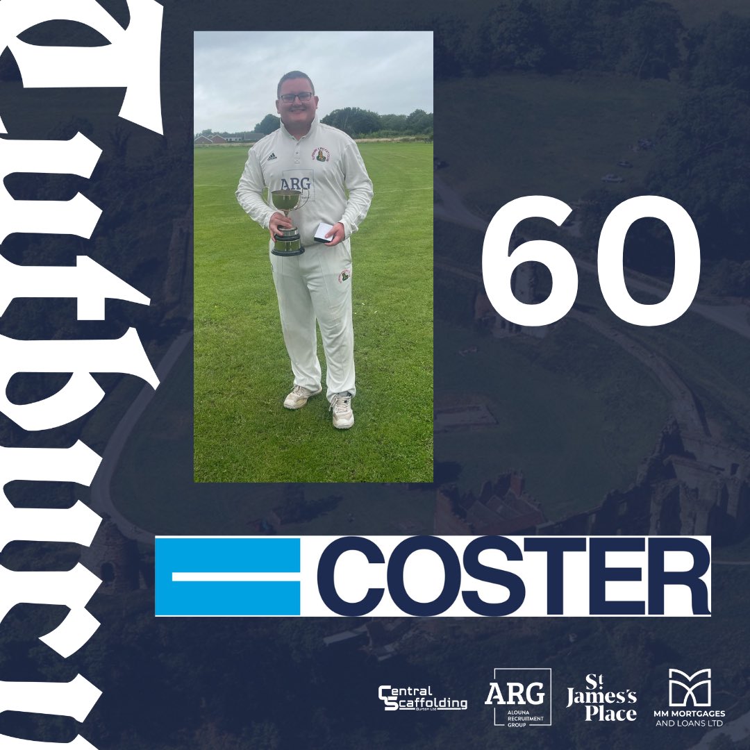 Great Start to The Season For Wicket Keeper Bat @kurtissmith21 who Got 60 on his First game of the Season. 

Proudly Sponsored by COSTER