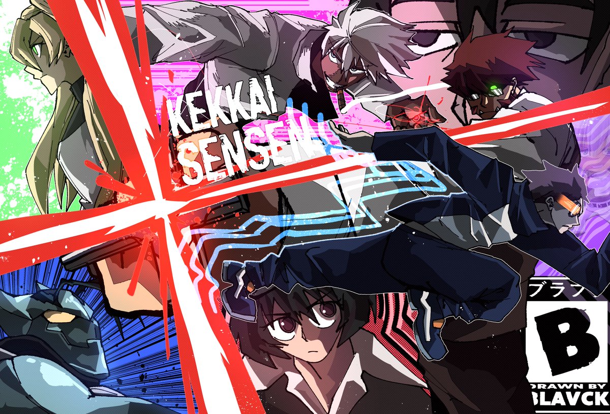 kekkai sensen
#anime #AnimeArt #animation #digitalartwork #illustration