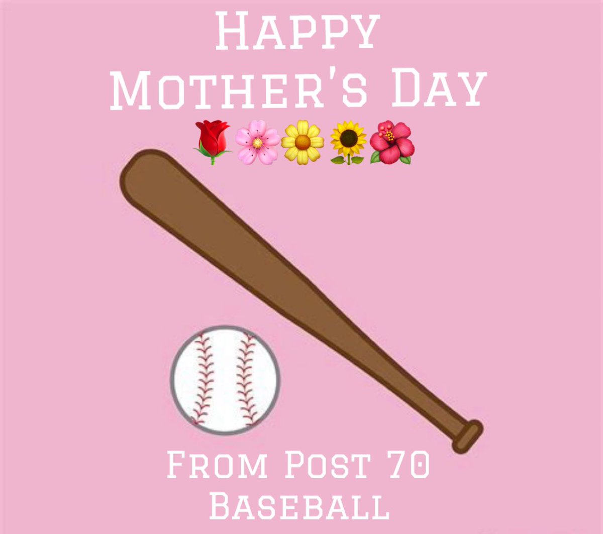 Happy Mother’s Day to all of our baseball moms! #OurBrand | #70boys