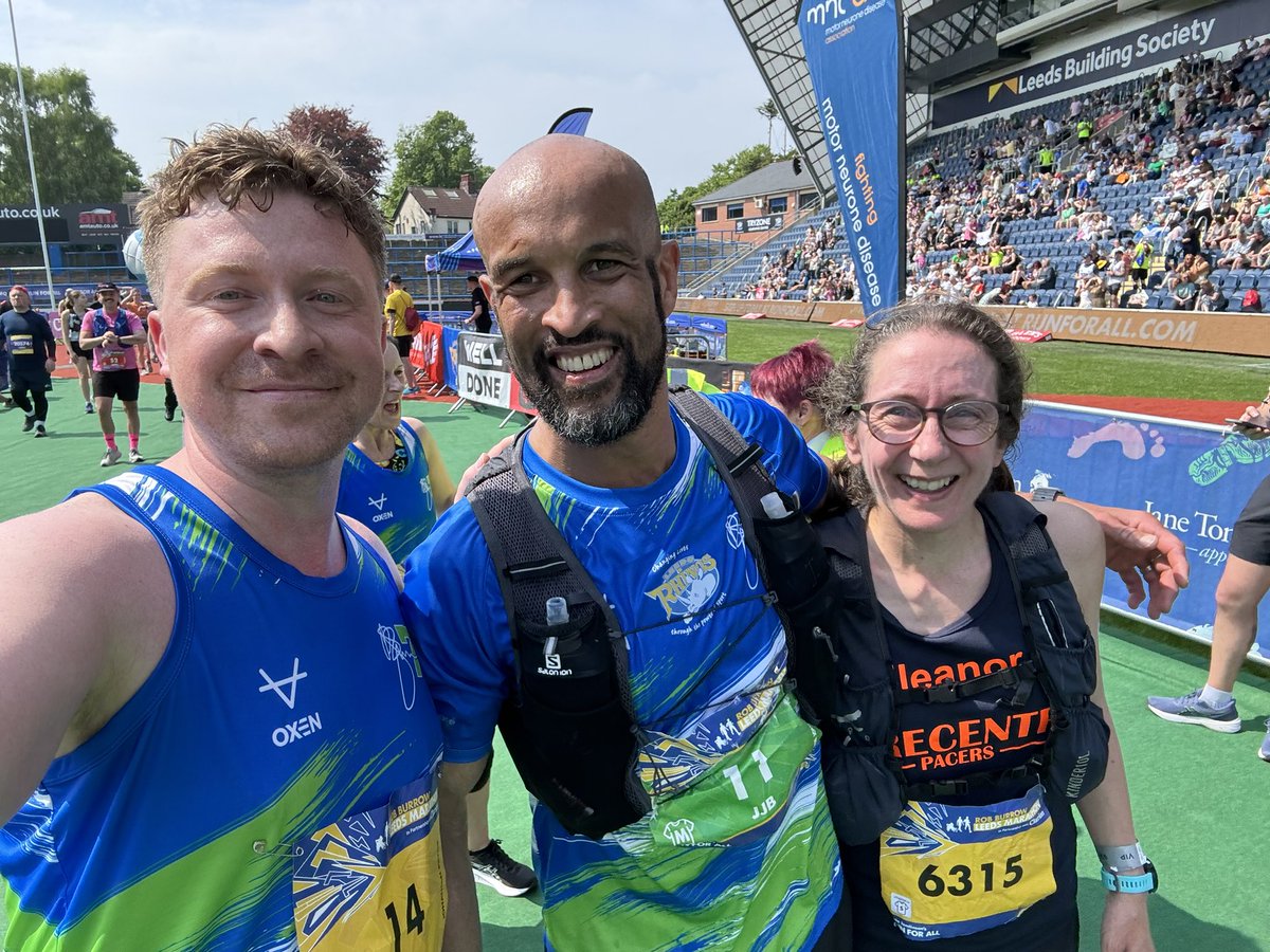 🏃‍♂️ Rob Burrow Leeds Marathon done! My 4th marathon in 40 days to raise money for @LordMayorLeeds’ charity, the Women’s Counselling & Therapy Service, still time to sponsor me! > justgiving.com/page/jonathan4… Incredible organisation from @runforall. Really bringing our city together.