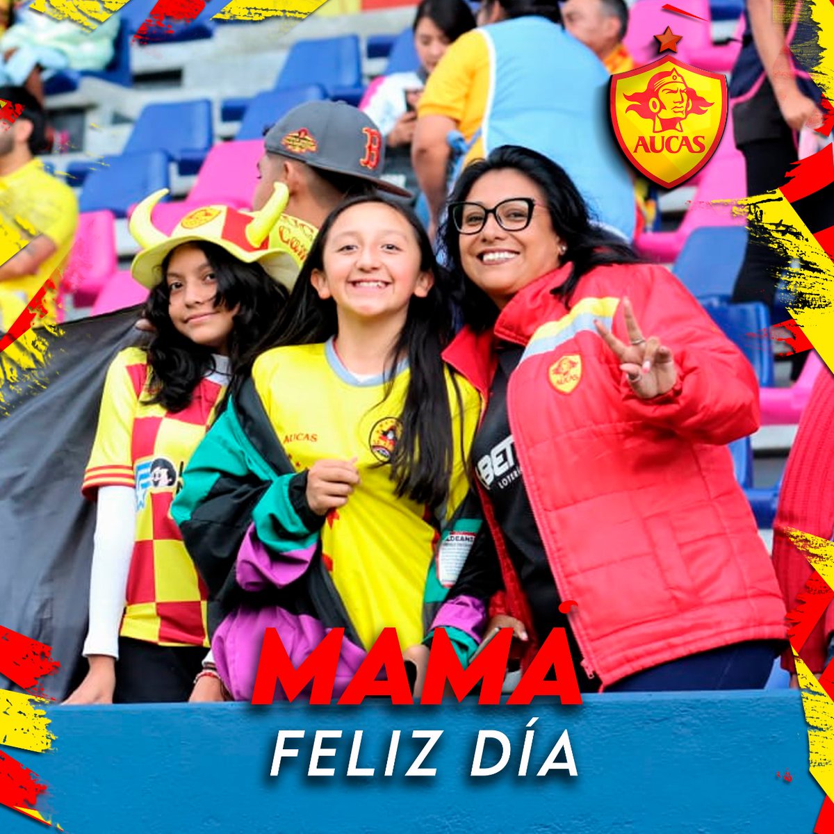 ¡Gracias madre por haberme heredado esta pasión! Feliz día a todas las madres del mundo, en especial a las que comparten con nosotros el amor por la camiseta oro y grana. ¡Feliz día mamá auquista!