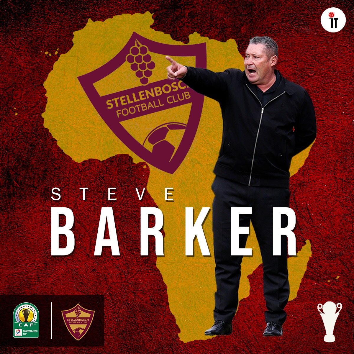 🌍 𝗜𝗡𝗧𝗢 𝗔𝗙𝗥𝗜𝗖𝗔 Steve Barker's Stellenbosch FC have qualified for the CAF inter-club competitions next year and will play at least in the CAF Confederations Cup. #DStvPrem