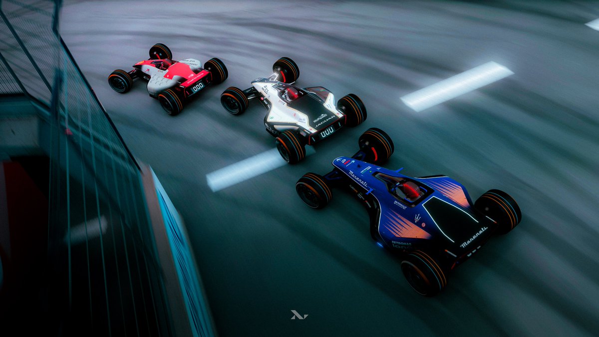 A few months ago, I had the chance to work with @FIAFormulaE on their collaboration with @Trackmania ! 💪 12 replicas of real race cars including this season's show car according to each team's requirements. Which one is your favorite ? Screens made by @AqlxTM below! ⬇️