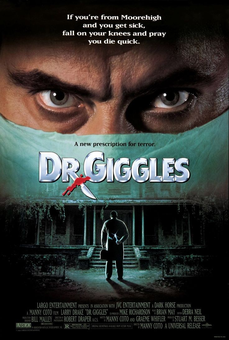Dr. Giggles. A gem. Any fans? #HorrorCommunity