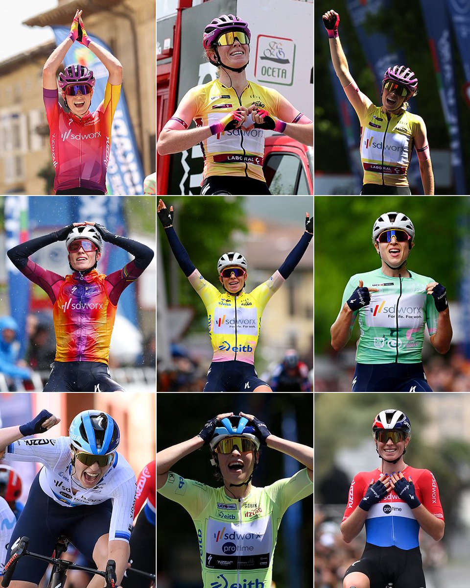 Every stage winner at the Itzulia Women since its inception.

Spot the common denominator... 🤔 

#ItzuliaWomen | @teamsdworx