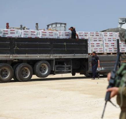 *مكان العبري : افتتاح معبر جديد لإدخال المساعدات الإنسانية إلى قطاع غزة بمحاذاة موقع زيكيم العسكري الصهيوني*
#فريق_فرسان_الأقصى
