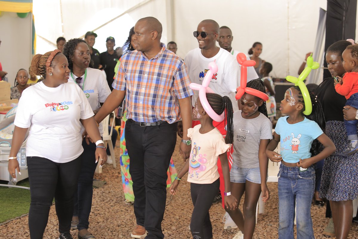 It's an honor having had Hon. @BalaamAteenyiDr Minister of State for Gender Labor and Social Development Children Affairs grace us with his presence at this #BabyandKidsExpo24 

He is also an advocate for kids/babies' wellness
Happening now: Grand Finale 

#KiaraEvents