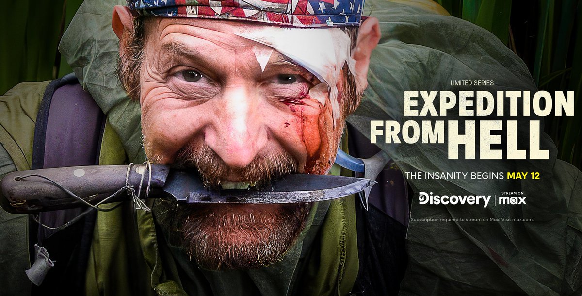 🌟Watch tonight @Discovery 10pm (@StreamOnMax) Premiere Docuementary Series EXPEDITION FROM HELL: THE LOST TAPES #ExpeditionFromHell #MickeyGrosman About bit.ly/44C6E5k