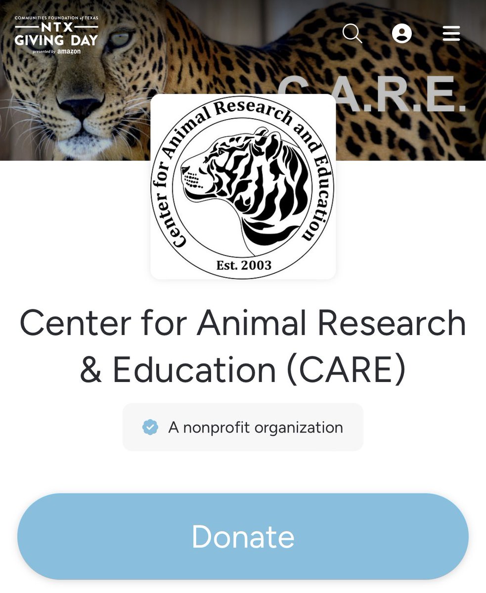 From now until May 26, Communities Foundation of Texas and Gigi Gartner are joining forces to match your donation, dollar for dollar, to animal nonprofits, up to a total of $150,000! PLEASE make a gift of any amount at northtexasgivingday.org/organization/c…! 🧡 

#daretocare #carerescuetexas