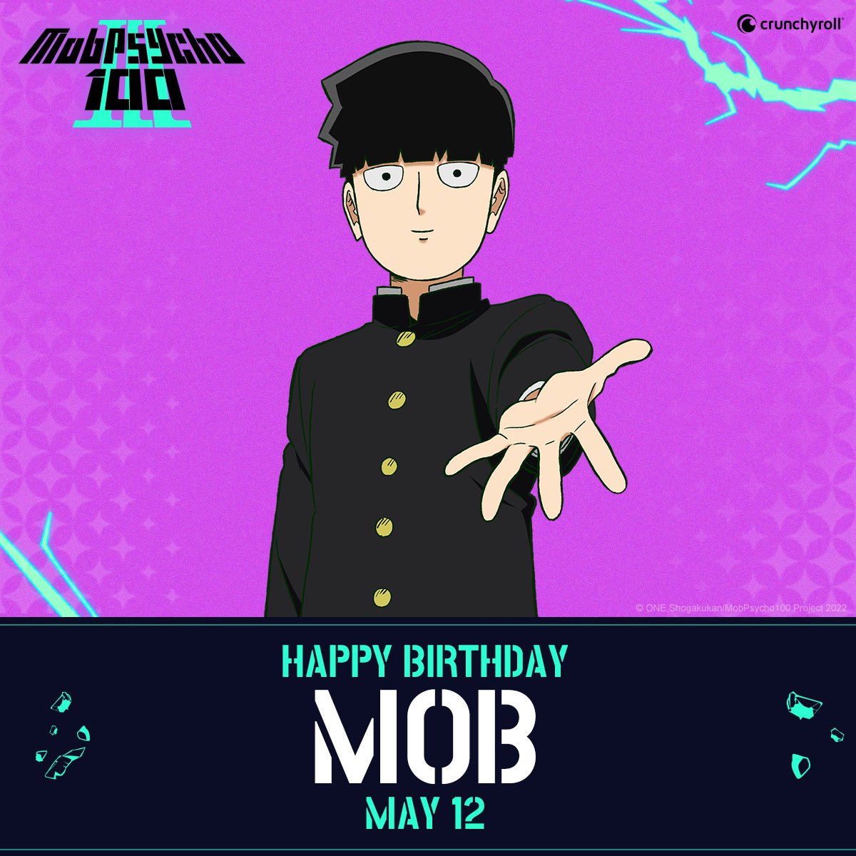Happy birthday, Mob! (via @MobPsychoOne)