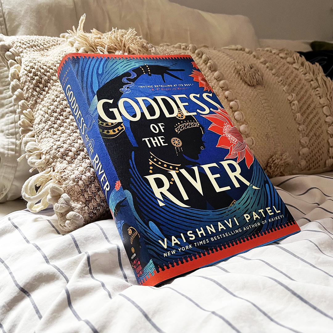 This Mother's Day, we're highlighting GODDESS OF THE RIVER by @VaishnaWrites! This reimagining of the story of Ganga, goddess of the river, and her doomed mortal son releases May 21st (US) / May 23rd (UK).