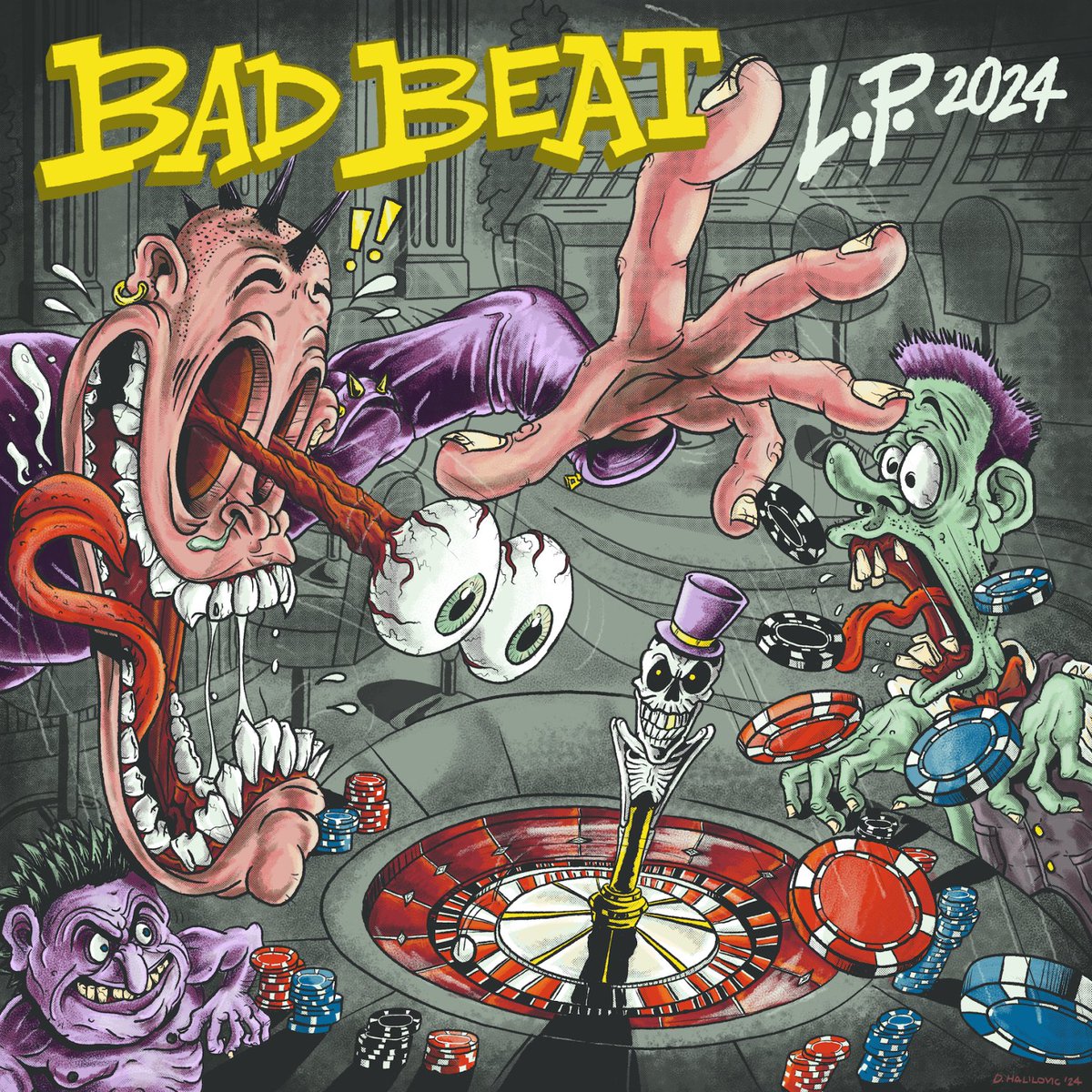 Bad Beat Unleash 'L.P. 2024' Via Triple B Records thepunksite.com/news/bad-beat-…