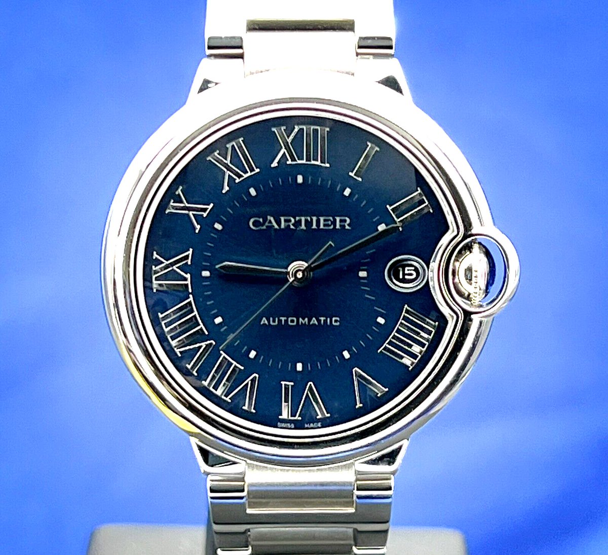 New Cartier Ballon Bleu Stainless Steel Automatic 40 mm Blue Dial Watch WSBB0061

For sale by @adrenaline_timepieces

$6,249

#cartier #watches #valueyourwatch #watchmarketplace #luxury #luxurylife #entrereneur #luxurywatch #luxurywatches #luxurydesign #businesswatch #watchfam