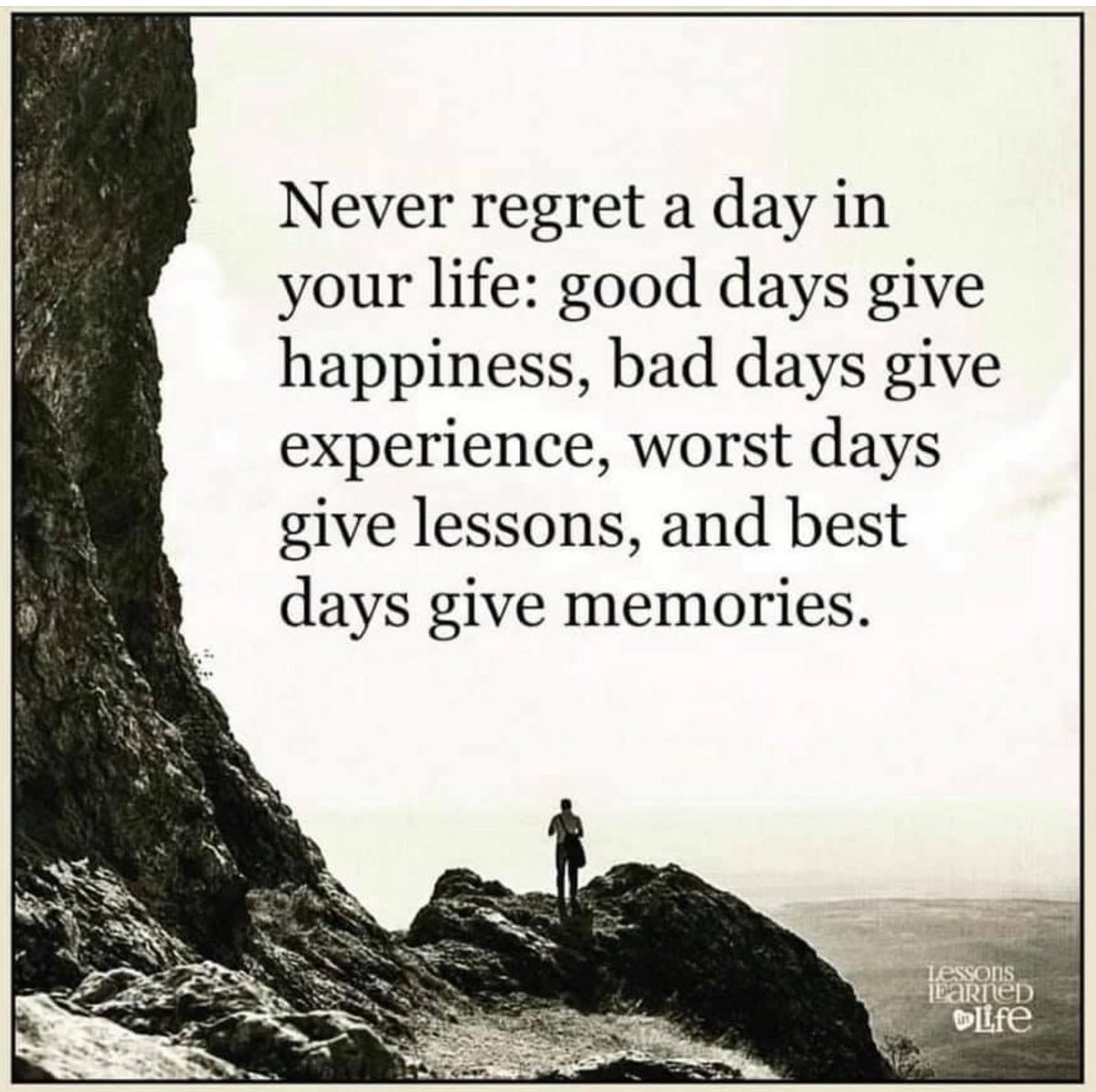 “Never regret a day” #quote #quotes #quotestoliveby #quotestoinspire #quotesaboutlife #quoteoftheday #message #realtalk #wordsandsayings #quotesdaily #lifequotes #sayings #quotable #instaquote #quotestagram #life #motivation #mindfulness #inspiration #truth