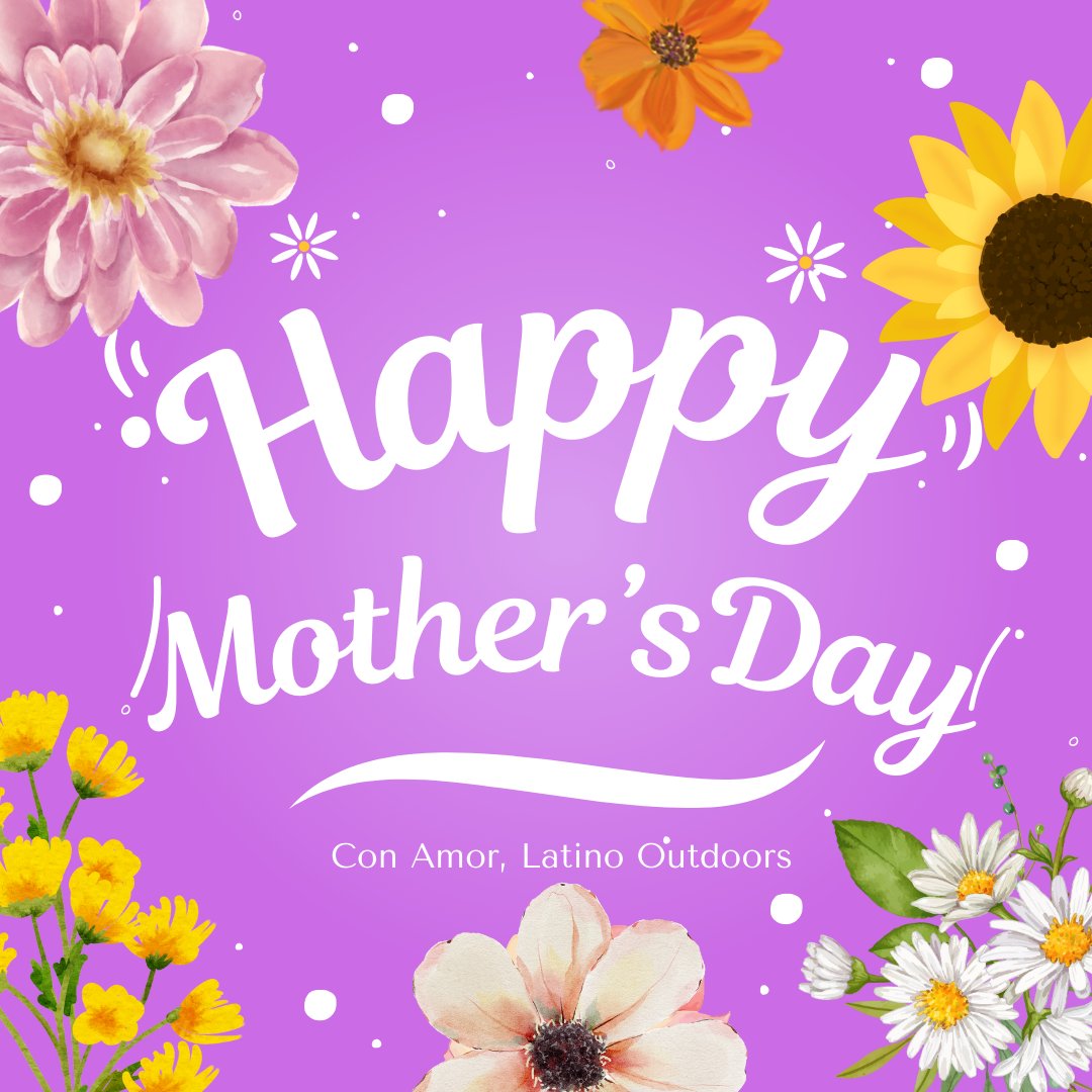 Feliz Mother's Day to all mother figures! You are loved and appreciated💜 Don't forget to send a note to the mamás in your life who do so much for us!