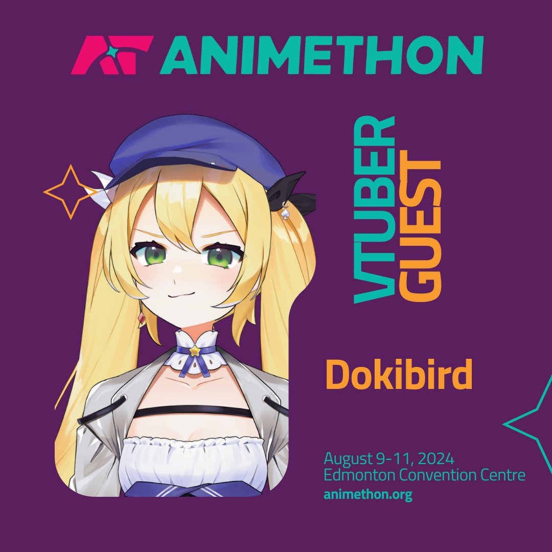 Calling all Dragoons! Animethon is thrilled to invite the renowned indie vtuber @dokibird to be this year's Guest of Honour! #dokibird #vtuber #animethon Get your passes now at animethon.org