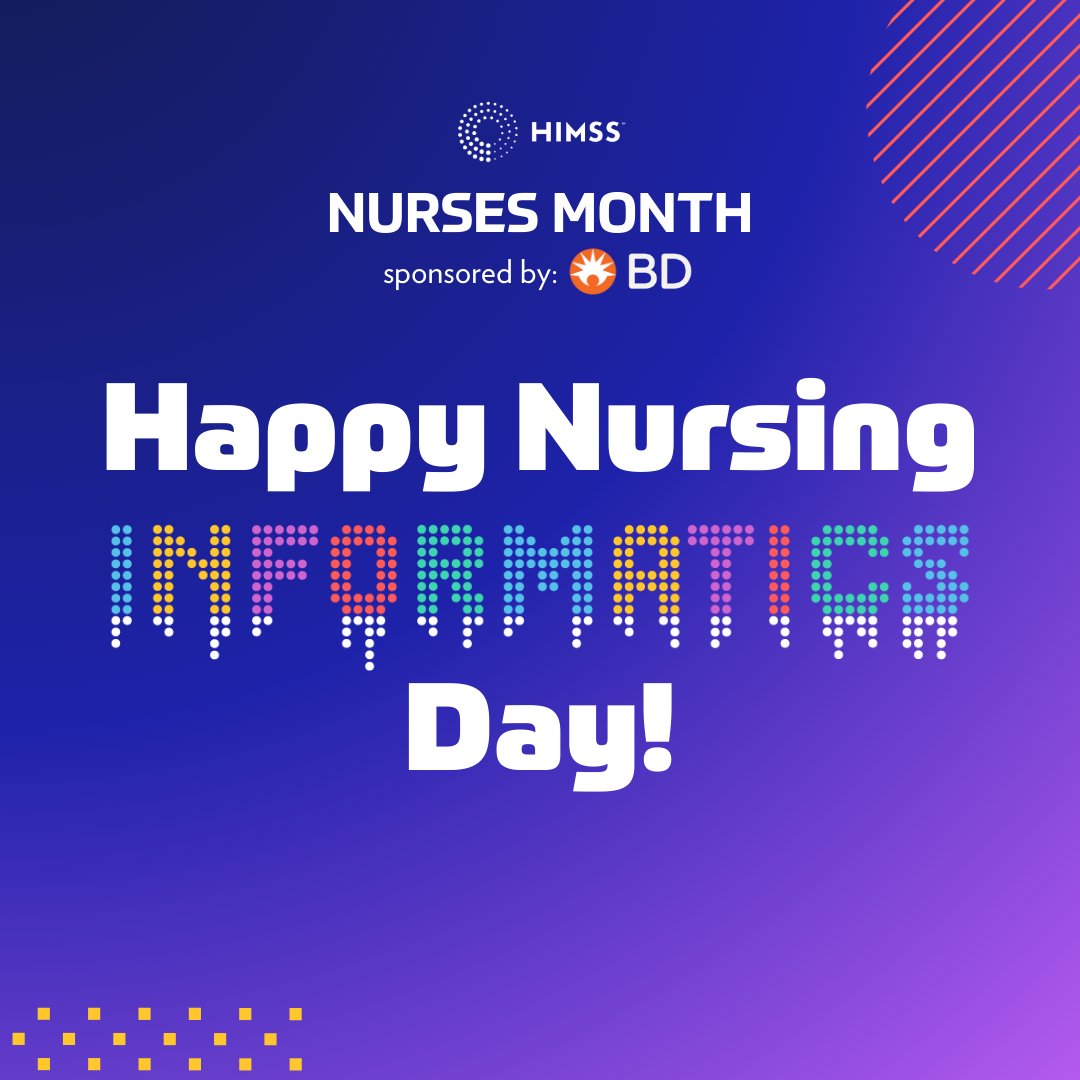 Today is Nursing Informatics Day, and it's a chance to show full love to this crucial profession. 💙 Nurse informaticists are the bridge between big data and frontline care, the ones who wrangle technology and improve care workflows. Show some love in the replies!