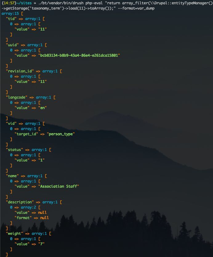 Nice reminder of the various output formats that the #drupal command line tool Drush provides by @anotherjames buff.ly/3UMFJAA I can’t remember ever needing to use them, but this article has me thinking…