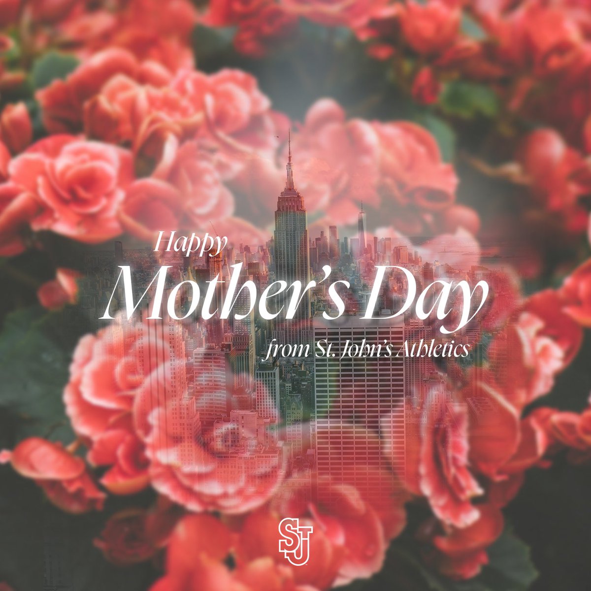 Happy Mother’s Day from St. John’s Athletics💐❤️