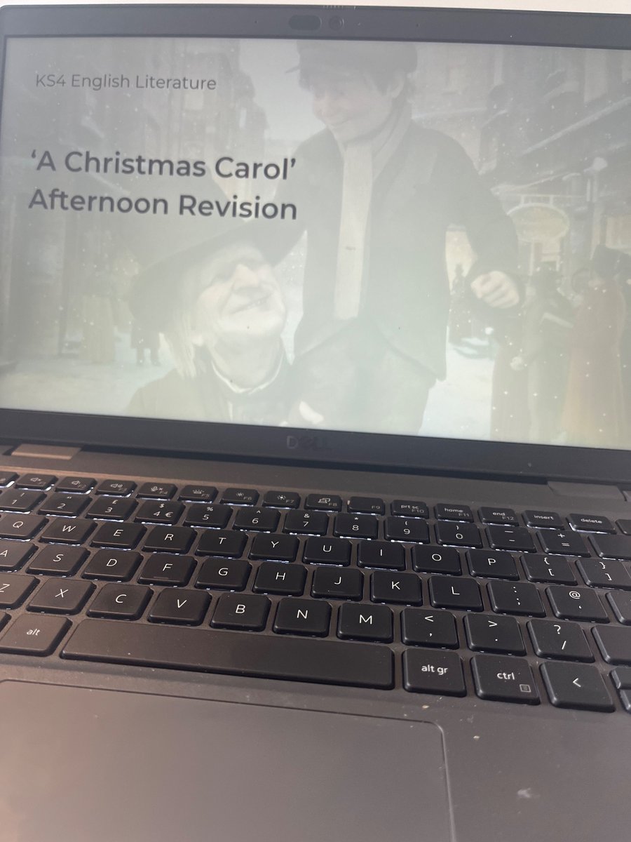 A massive well done to the Y11s who joined online this afternoon, despite the heat,  for a revision session in preparation for tomorrow’s English Literature exam!! ‘God bless Us, Everyone!’ <a href="/HolyTrinity316/">HolyTrinity3-16</a>