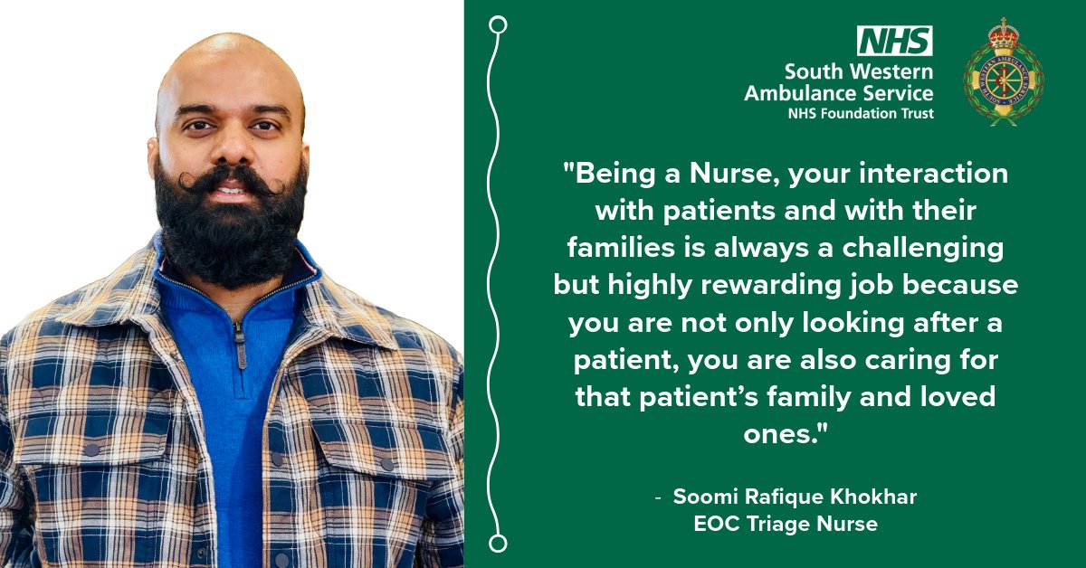 Soomi, one of #TeamSWASFT’s Emergency Operations Centre Triage Nurse’s has travelled all around the world with his nursing career! 💚 Soomi works alongside our call takers and is on hand to support with complex jobs. Read more about his story here 🔽 swast.nhs.uk/celebrating-ou…