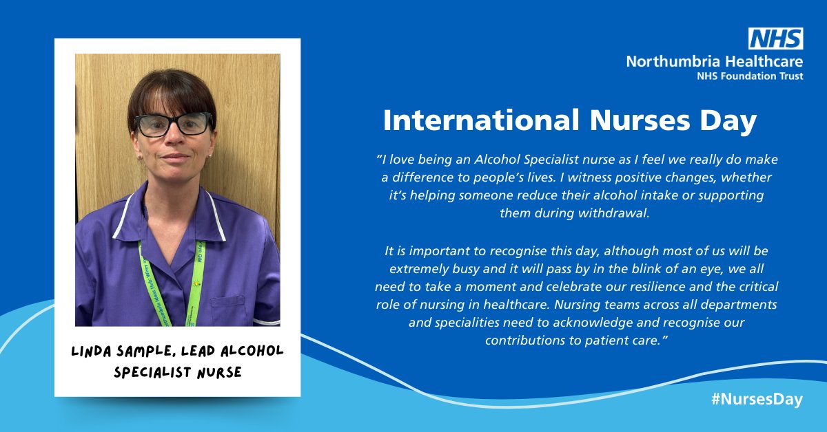 Our final blog is from Linda, our Lead Alcohol Specialist Nurse. Linda is passionate about connecting with patients to create safe spaces without judgment for those who need to access support. Read more about the work Linda does 👉 ow.ly/wZLx50RB8pT #IND2024 #NursesDay