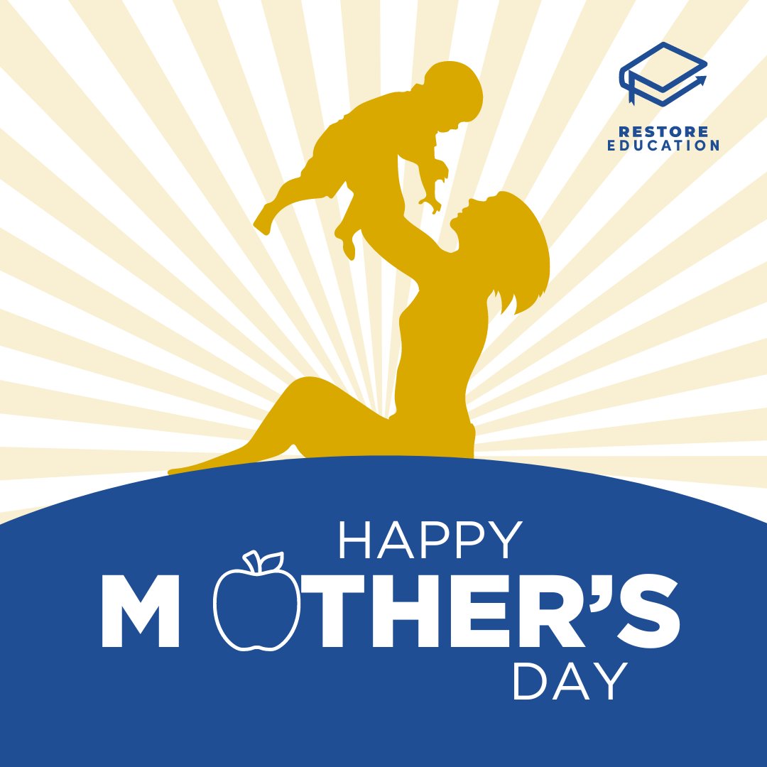 🌷 Happy Mother's Day to all the incredible moms out there! 🌟 Your love, strength, and unwavering support inspire us every day. Today, we celebrate you and all that you do. 💐 #MothersDay #Gratitude #RestoreEducation