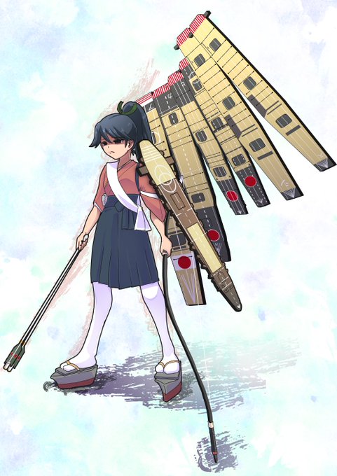 #母の日だから鳳翔さんの絵をUPする
無念しかない世界線の鳳翔さん 