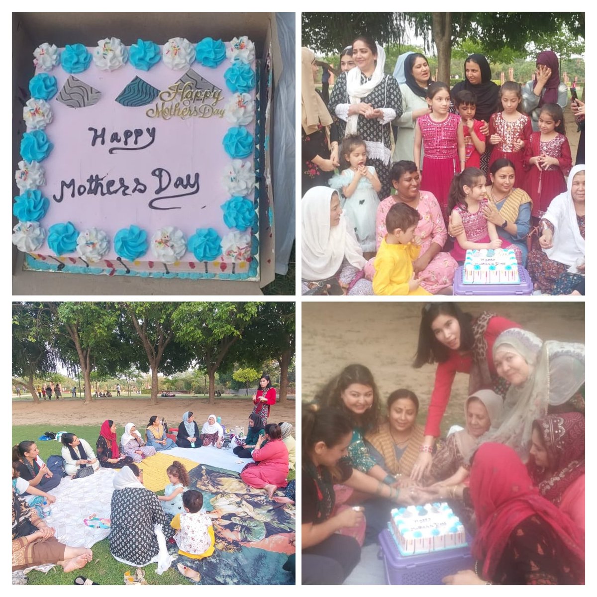 Director Ratna Shukla Anand of #Awazekhwateen was invited by #MastoratWomenEmpowerment NGO, led by Afghan women, to celebrate Mother's Day at an event in Sunder Nursery park. During the event, she pledged to extend Awazekhwateen's support to motivate and improve the lives of