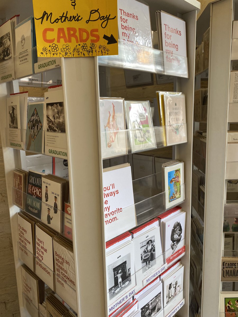 In search of a last minute Mother’s Day card or gift? Square Books can help! Stop by Square Books or Off Square Books if you need the perfect item to tell your mother or mother-figure you love and appreciate them 🌷