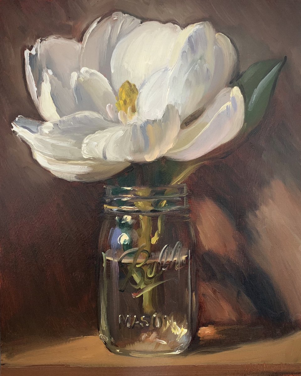 My oil painting of a magnolia HAPPY MOTHERS DAY